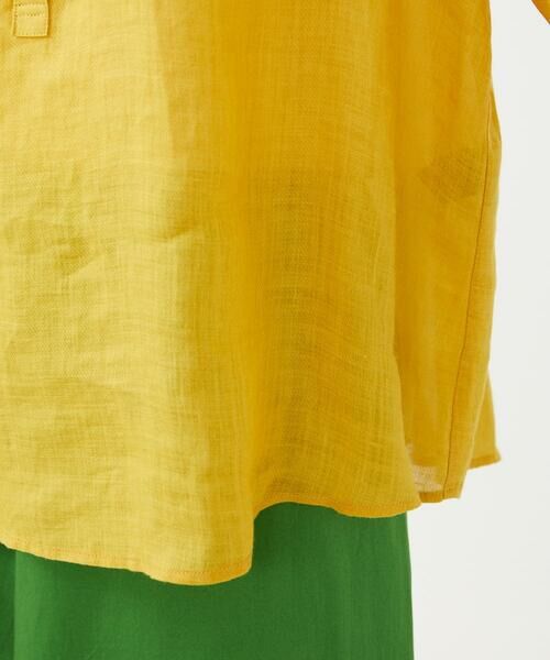 Sybilla / シビラ シャツ・ブラウス | ミックスボタンリネンブラウス | 詳細11