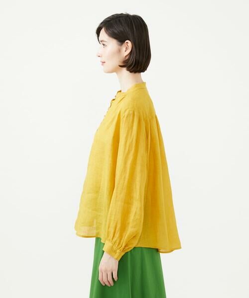Sybilla / シビラ シャツ・ブラウス | ミックスボタンリネンブラウス | 詳細5