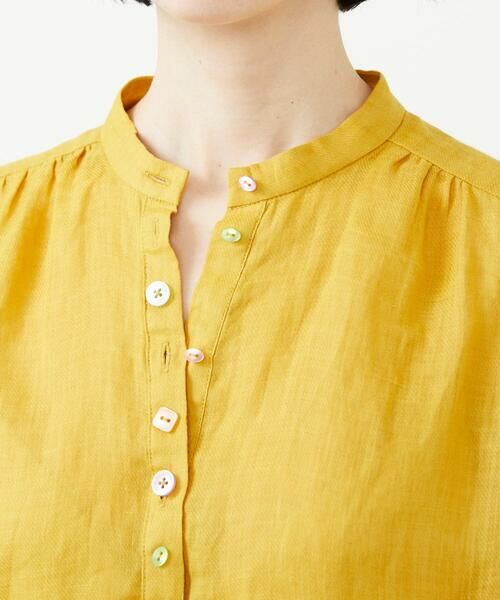 Sybilla / シビラ シャツ・ブラウス | ミックスボタンリネンブラウス | 詳細7