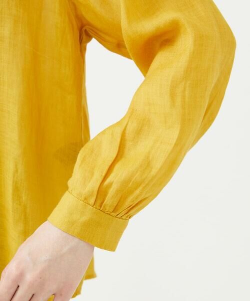 Sybilla / シビラ シャツ・ブラウス | ミックスボタンリネンブラウス | 詳細9