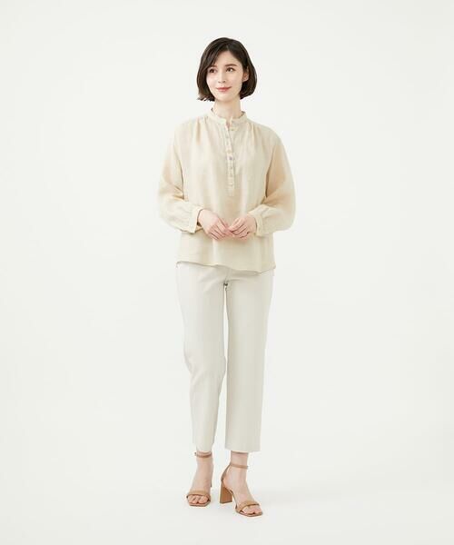 Sybilla / シビラ シャツ・ブラウス | ミックスボタンリネンブラウス | 詳細14