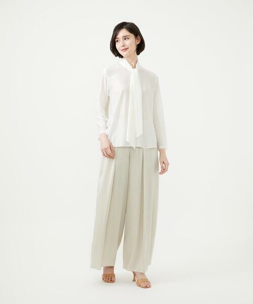 Sybilla / シビラ シャツ・ブラウス | シアーボウタイブラウス | 詳細10