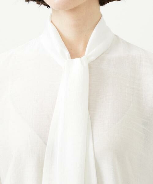 Sybilla / シビラ シャツ・ブラウス | シアーボウタイブラウス | 詳細4