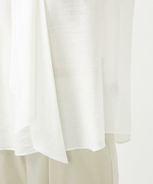 Sybilla / シビラ シャツ・ブラウス | シアーボウタイブラウス | 詳細8