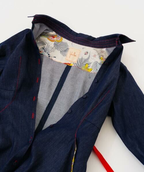 Sybilla / シビラ ロング・マキシ丈ワンピース | ステッチデニムドレス | 詳細13