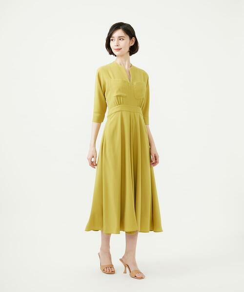 Sybilla / シビラ ドレス | 2ポケットドレス（イエロー）