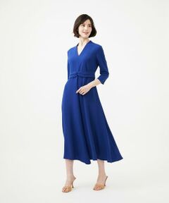 ウエストベルトドレス