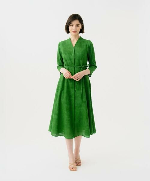 Sybilla / シビラ ロング・マキシ丈ワンピース | アイレットレースドレス | 詳細11