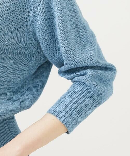 Sybilla / シビラ ニット・セーター | ビーズフラワー刺繍ニット | 詳細7