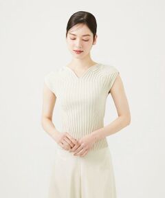 Sybilla / シビラ ニット・セーター | ハートモチーフリブニット