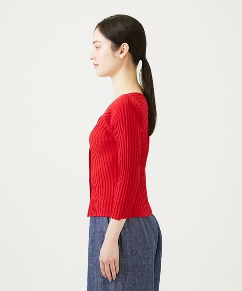 Sybilla / シビラ カーディガン・ボレロ | ハートモチーフリブカーディガン | 詳細2