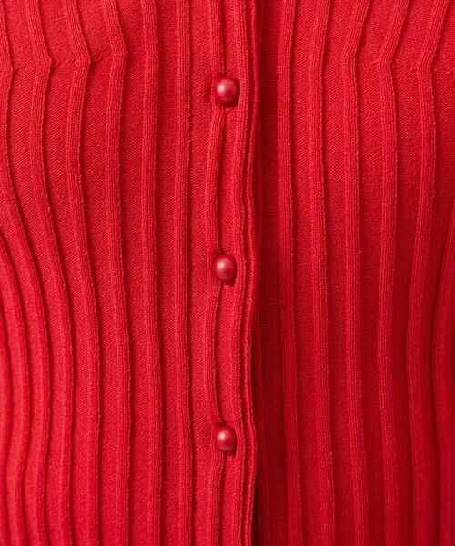 Sybilla / シビラ カーディガン・ボレロ | ハートモチーフリブカーディガン | 詳細5