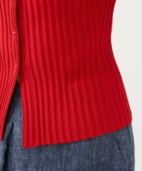 Sybilla / シビラ カーディガン・ボレロ | ハートモチーフリブカーディガン | 詳細7