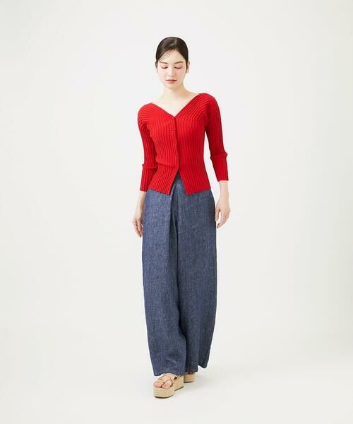 Sybilla / シビラ カーディガン・ボレロ | ハートモチーフリブカーディガン | 詳細9