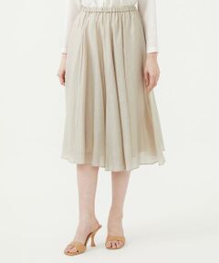 Sybilla / シビラ ミニ・ひざ丈スカート | シアークリンクルスカート