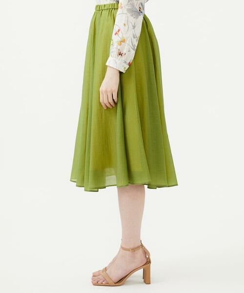 Sybilla / シビラ ミニ・ひざ丈スカート | シアークリンクルスカート | 詳細2