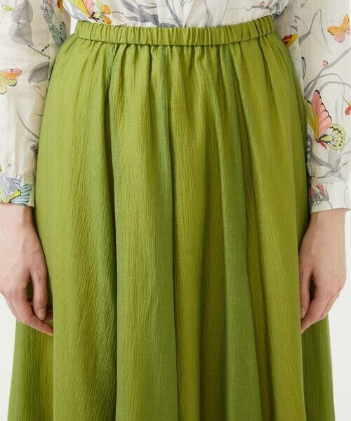 Sybilla / シビラ ミニ・ひざ丈スカート | シアークリンクルスカート | 詳細4