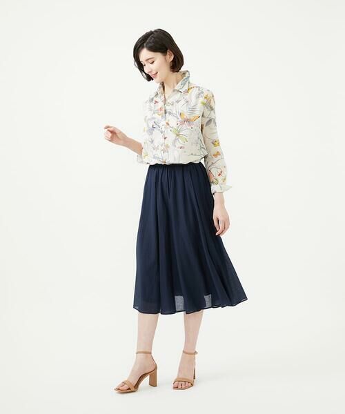 Sybilla / シビラ ミニ・ひざ丈スカート | シアークリンクルスカート | 詳細10