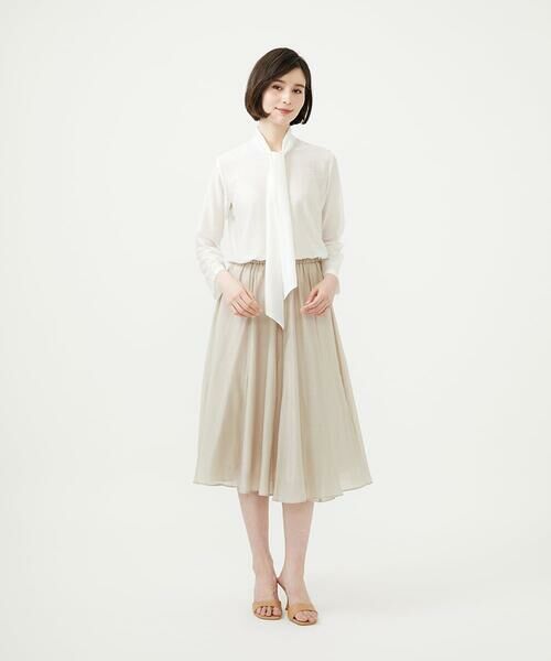 Sybilla / シビラ ミニ・ひざ丈スカート | シアークリンクルスカート | 詳細11