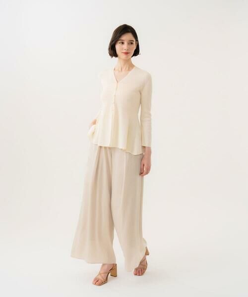 Sybilla / シビラ チノ・ワークパンツ | サテンタックパンツ | 詳細13