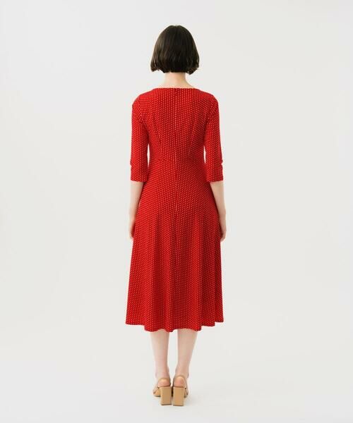 Sybilla / シビラ ロング・マキシ丈ワンピース | ドットプリントジャージードレス | 詳細4