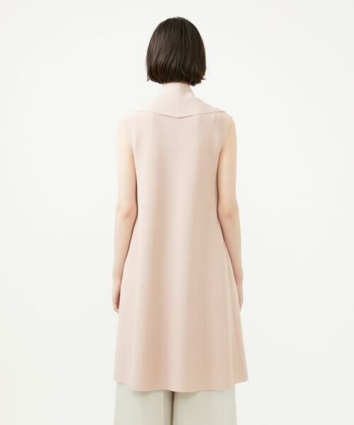 Sybilla / シビラ ベスト | ワイドカラーニットジレ | 詳細3