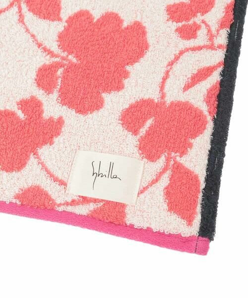 Sybilla / シビラ ハンカチ | シャドーフラワー柄タオルハンカチ | 詳細2
