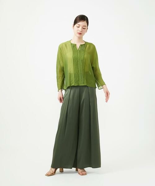 Sybilla / シビラ シャツ・ブラウス | ピンタックシアーブラウス | 詳細10