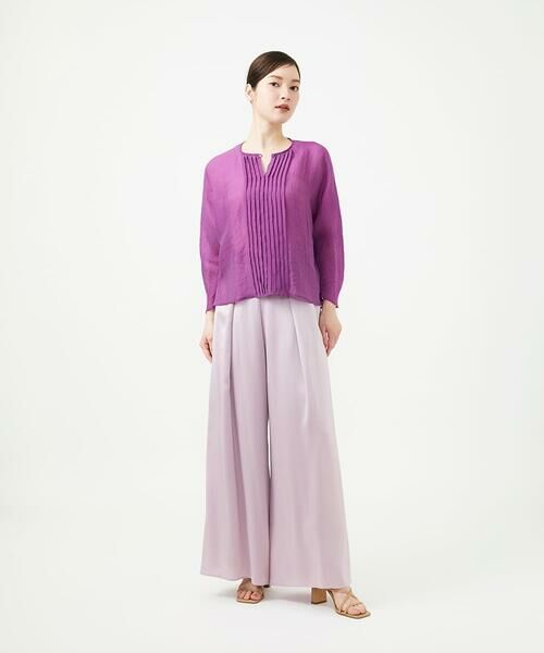 Sybilla / シビラ シャツ・ブラウス | ピンタックシアーブラウス | 詳細12