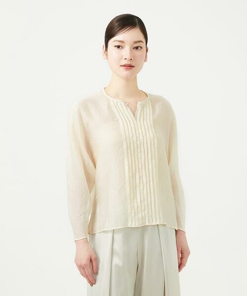 Sybilla / シビラ シャツ・ブラウス | ピンタックシアーブラウス | 詳細13