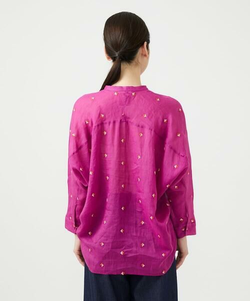 Sybilla / シビラ シャツ・ブラウス | ダイヤ刺繍リネンブラウス | 詳細3