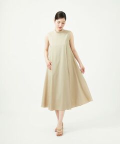 Sybilla / シビラ ロング・マキシ丈ワンピース | ボトルネックテントラインドレス