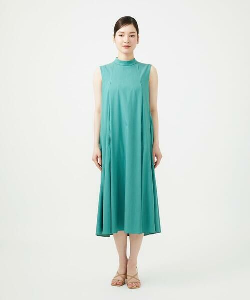 Sybilla / シビラ ロング・マキシ丈ワンピース | ボトルネックテントラインドレス | 詳細2