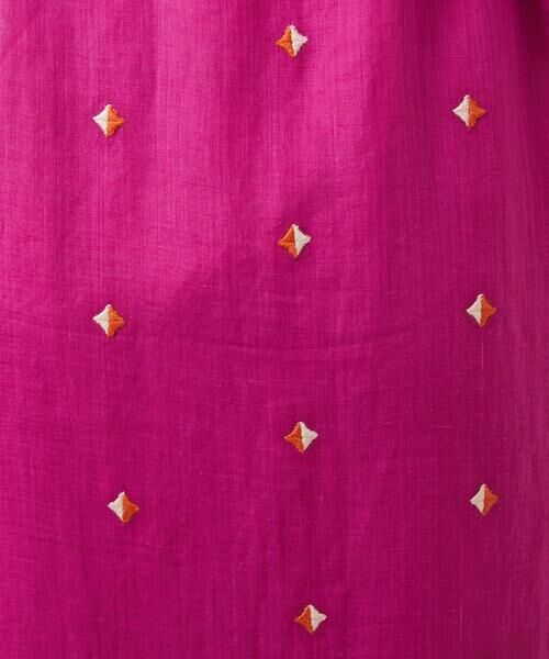 Sybilla / シビラ ロング・マキシ丈ワンピース | ダイヤ刺繍リネンドレス | 詳細9