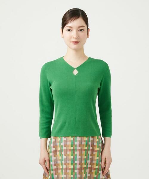 Sybilla / シビラ ニット・セーター | ダイヤキーホールニット | 詳細4