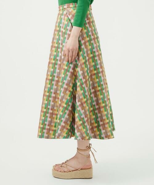 Sybilla / シビラ ロング・マキシ丈スカート | チェックジャカードスカート | 詳細2