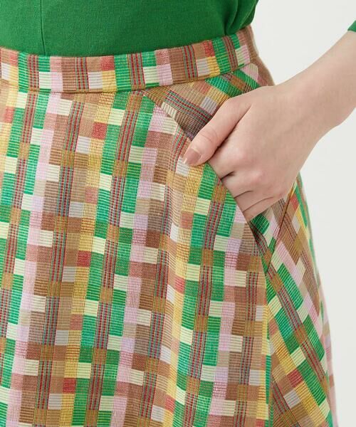 Sybilla / シビラ ロング・マキシ丈スカート | チェックジャカードスカート | 詳細6