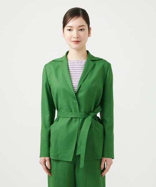 Sybilla / シビラ テーラードジャケット | トリアセリネンジャケット | 詳細1