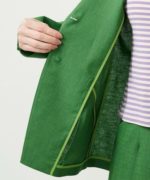 Sybilla / シビラ テーラードジャケット | トリアセリネンジャケット | 詳細10