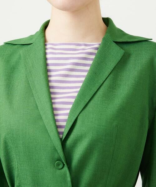 Sybilla / シビラ テーラードジャケット | トリアセリネンジャケット | 詳細4