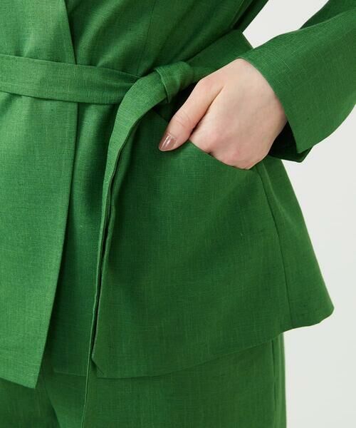 Sybilla / シビラ テーラードジャケット | トリアセリネンジャケット | 詳細8