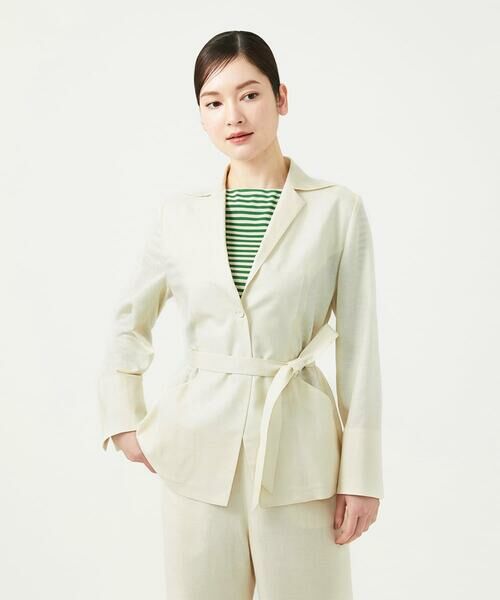 Sybilla / シビラ テーラードジャケット | トリアセリネンジャケット | 詳細13