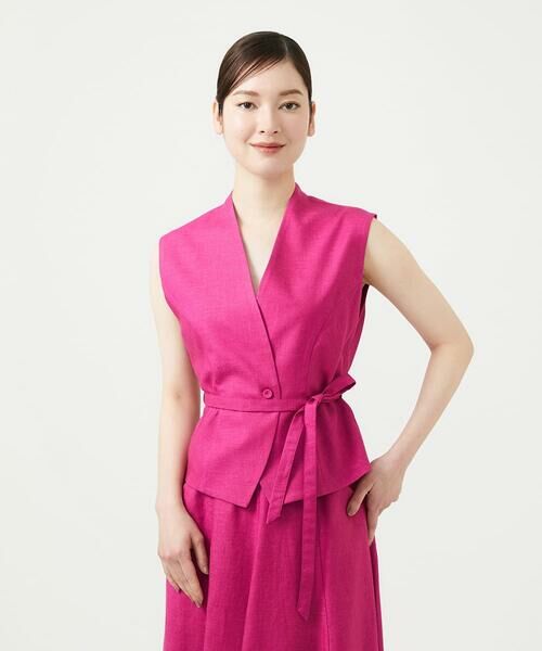 Sybilla / シビラ ベスト | トリアセリネンジレ（ピンク）