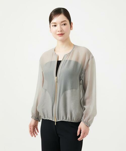 Sybilla / シビラ その他アウター | オーガンジーブルゾン | 詳細10