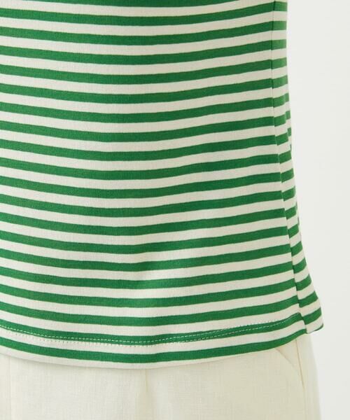 Sybilla / シビラ カットソー | ボーダーボートネックカットソー | 詳細6