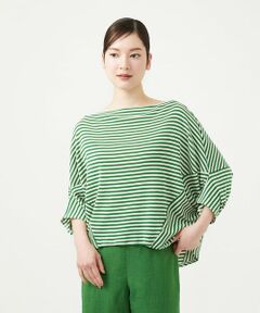 Sybilla / シビラ カットソー | ボーダードルマンカットソー