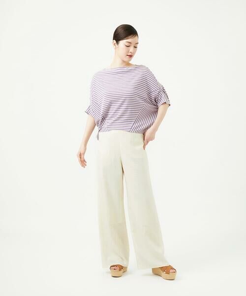 Sybilla / シビラ カットソー | ボーダードルマンカットソー | 詳細11