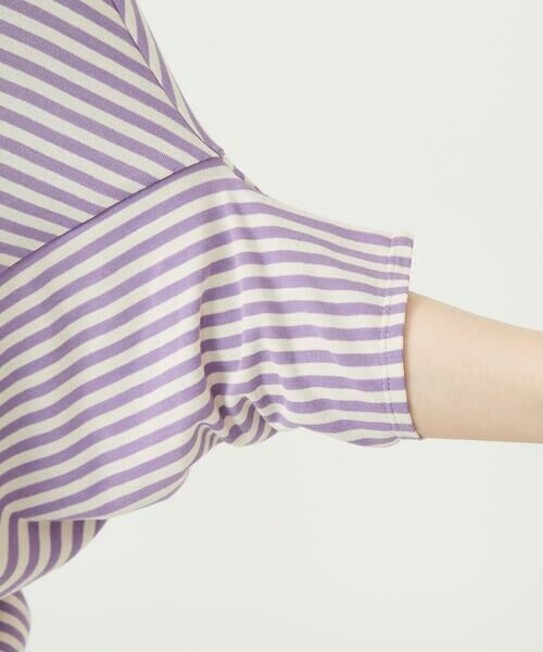 Sybilla / シビラ カットソー | ボーダードルマンカットソー | 詳細7