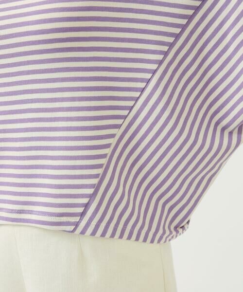 Sybilla / シビラ カットソー | ボーダードルマンカットソー | 詳細8