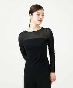 Sybilla / シビラ カットソー | コットンチュールカットソー